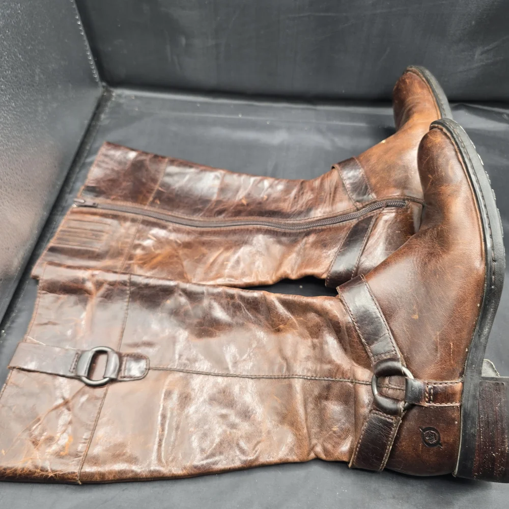 Born Primitive Brown Rustic Over the‎ Knee Boots